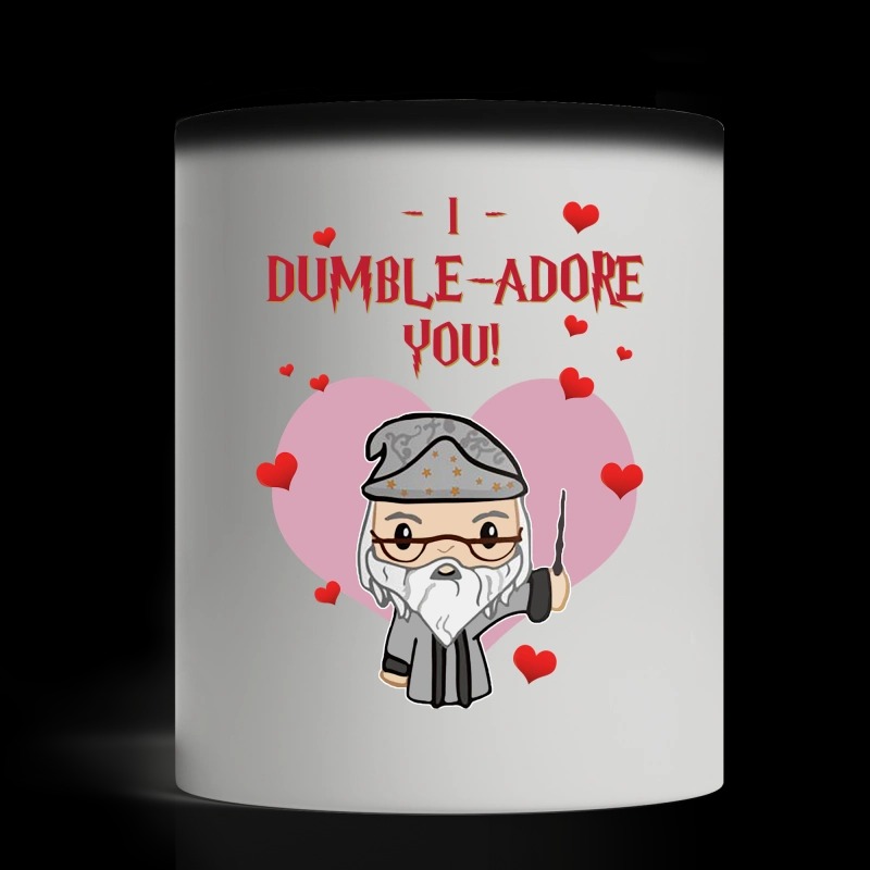 Valentine I dumble adore you magic mug