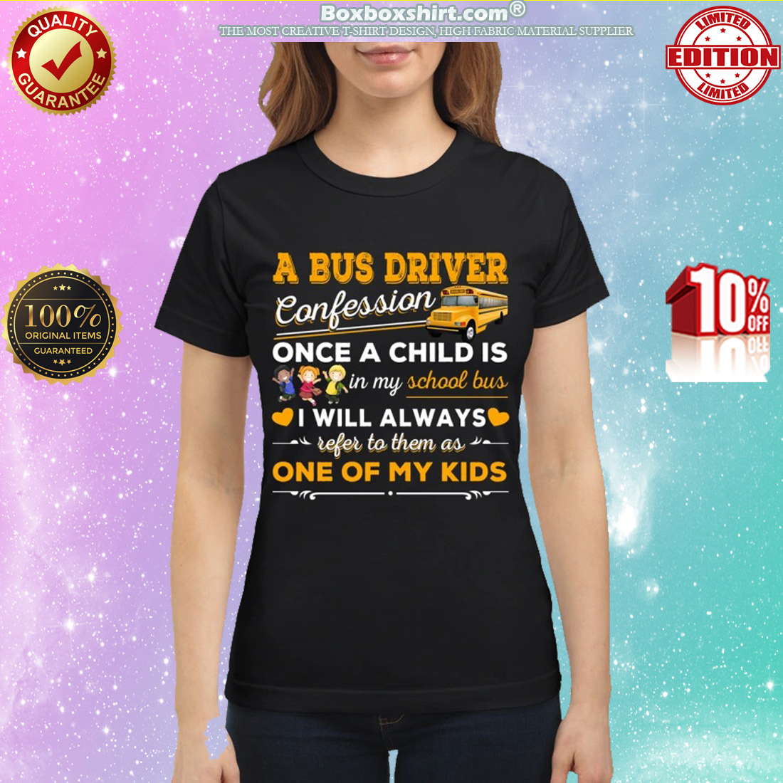 A bus driver confession once a child is in my school bus classic shirt