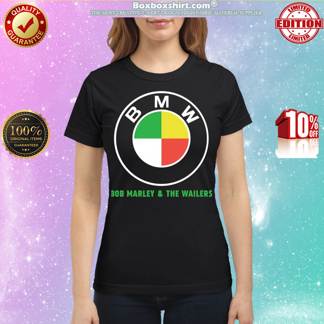 BMW Bob Marley and the Wailers classic shirt