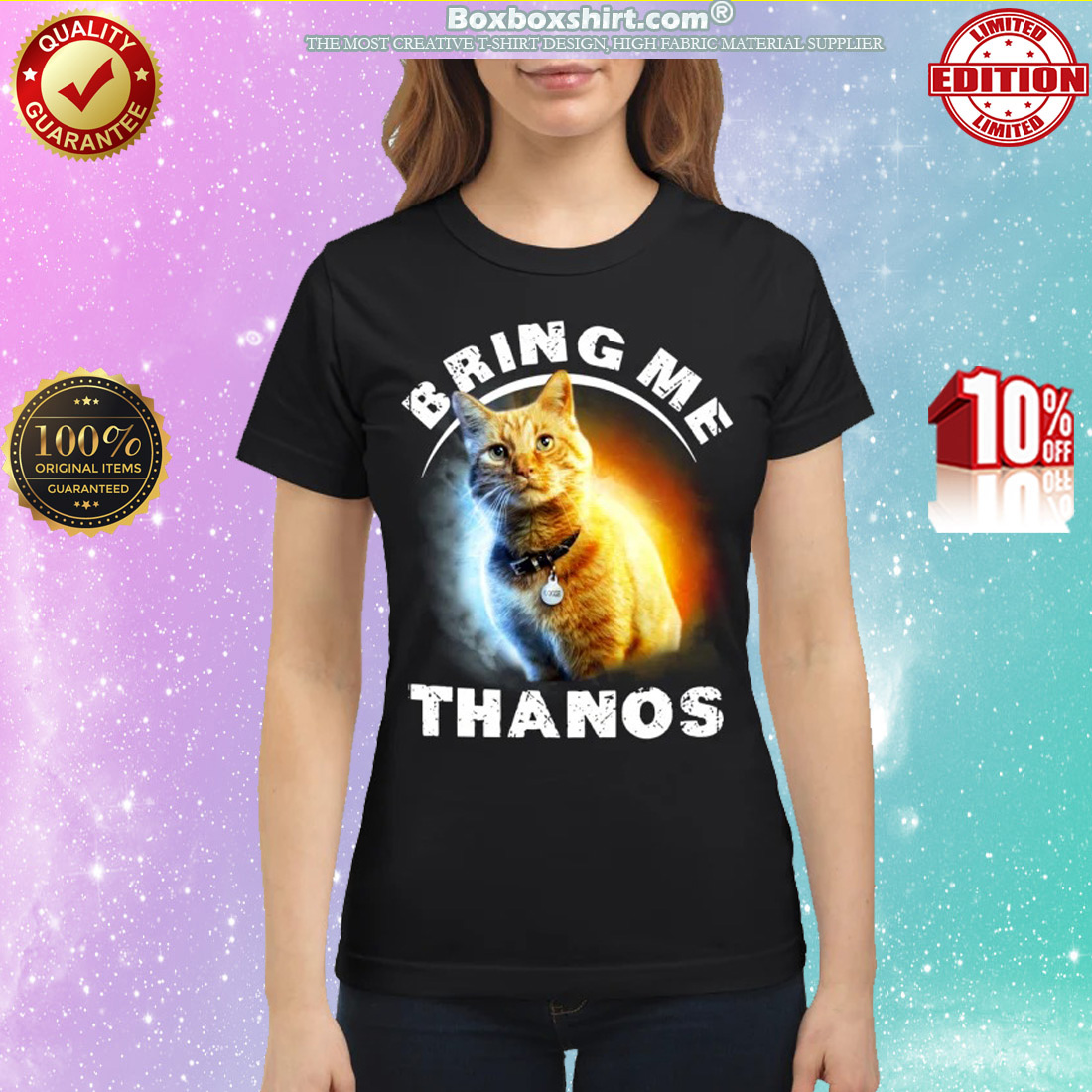 Goose Cat bring me Thanos classic shirt