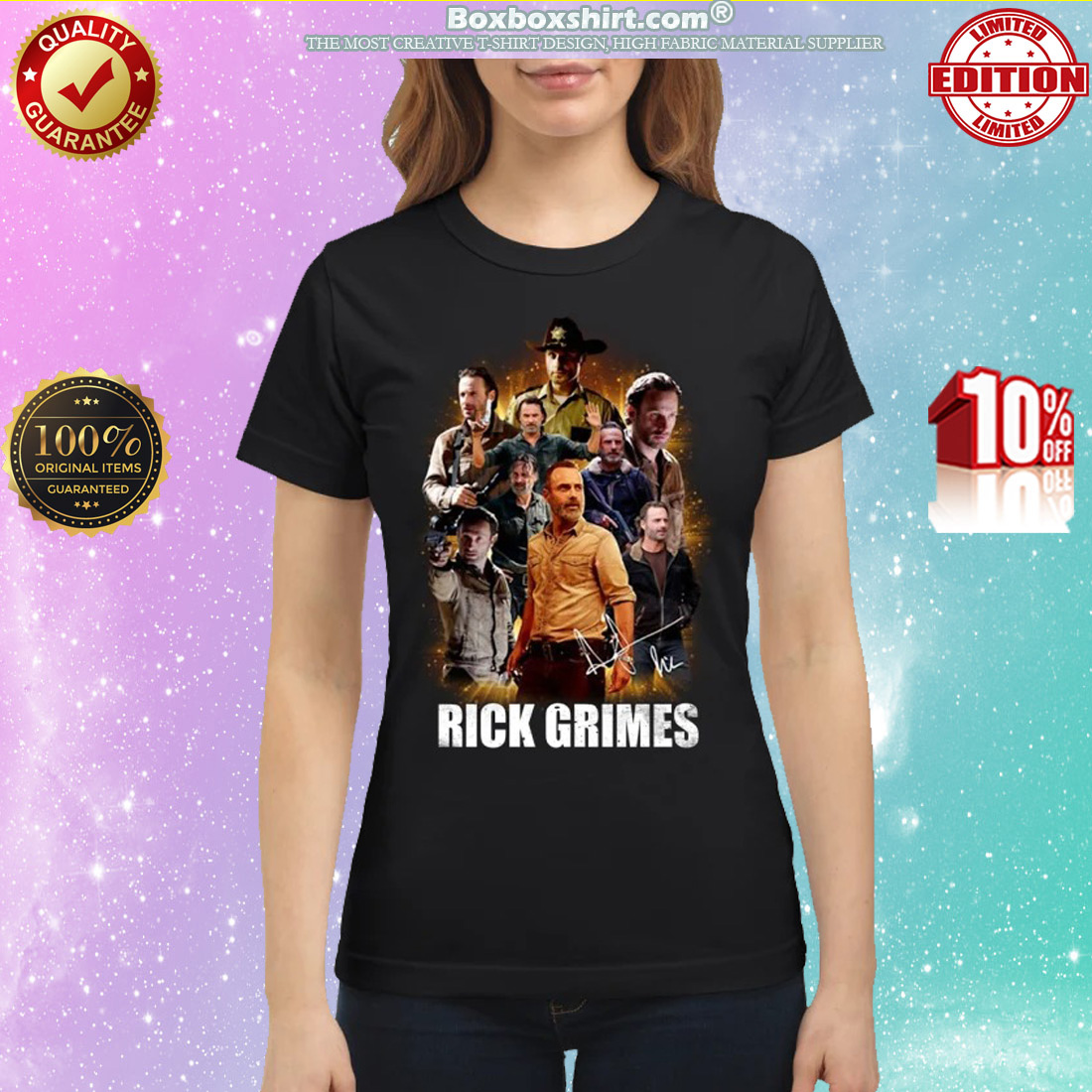 Rick Grimes walking dead classic shirt
