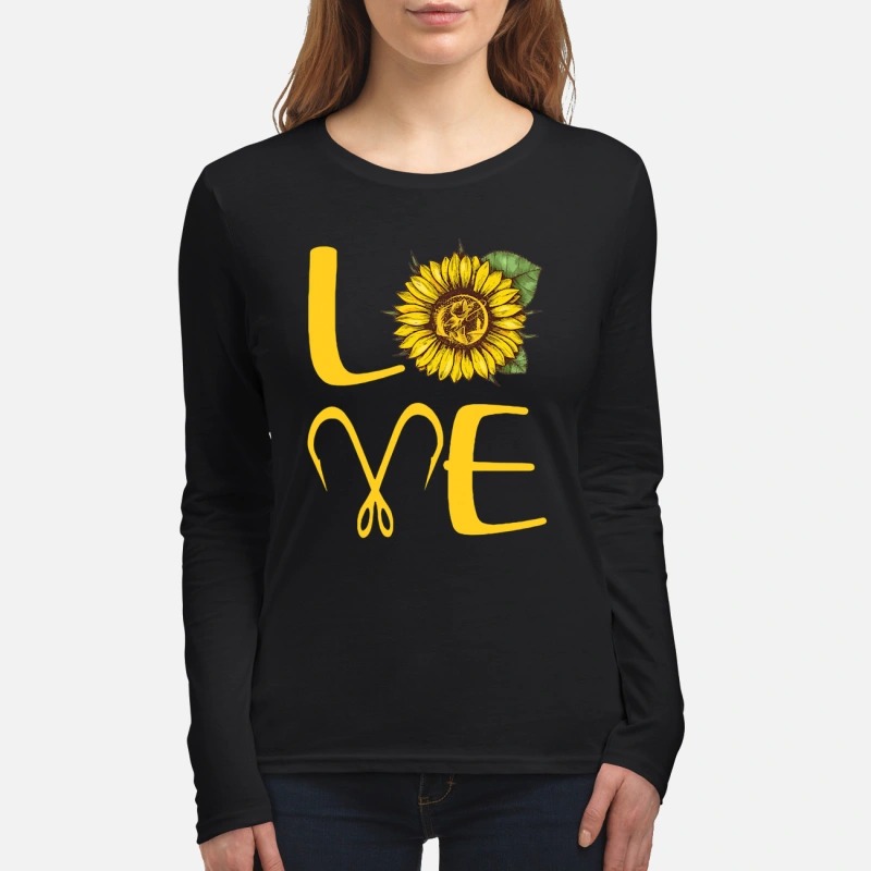Sunflower Love Fishing women's long sleeved shirt