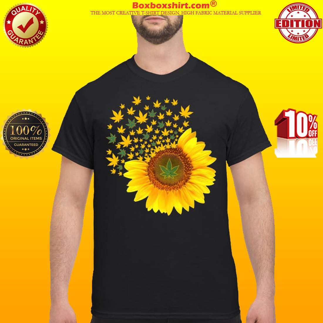 Sunflower weed classic shirt