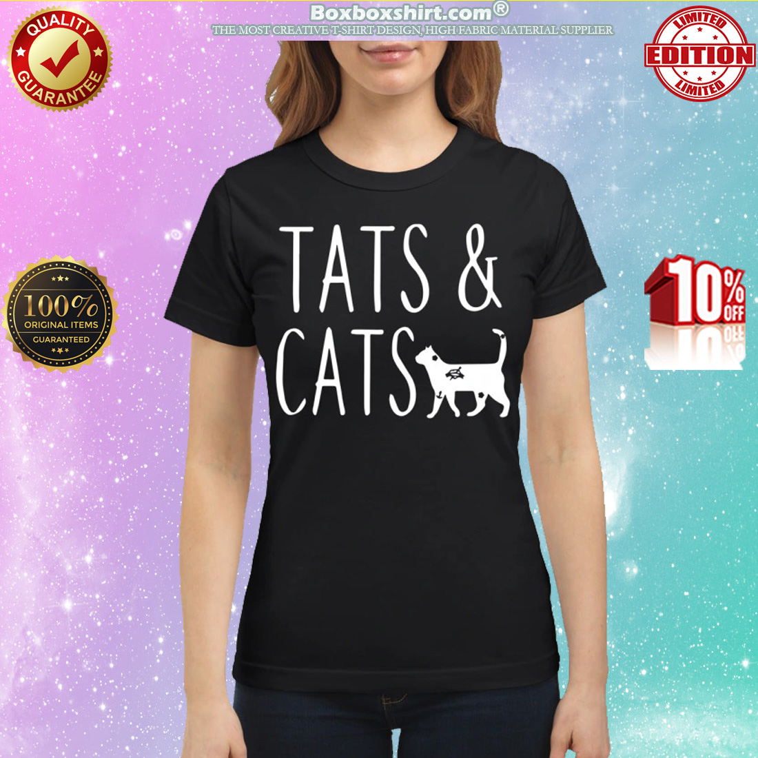 Tats and cats classic shirt