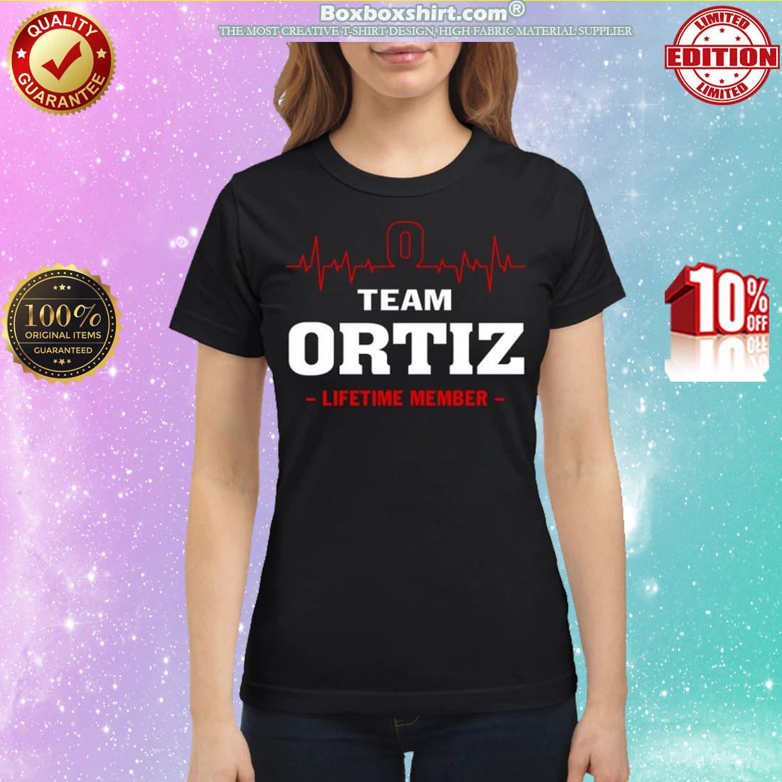 Team Ortiz lifetime member classic shirt