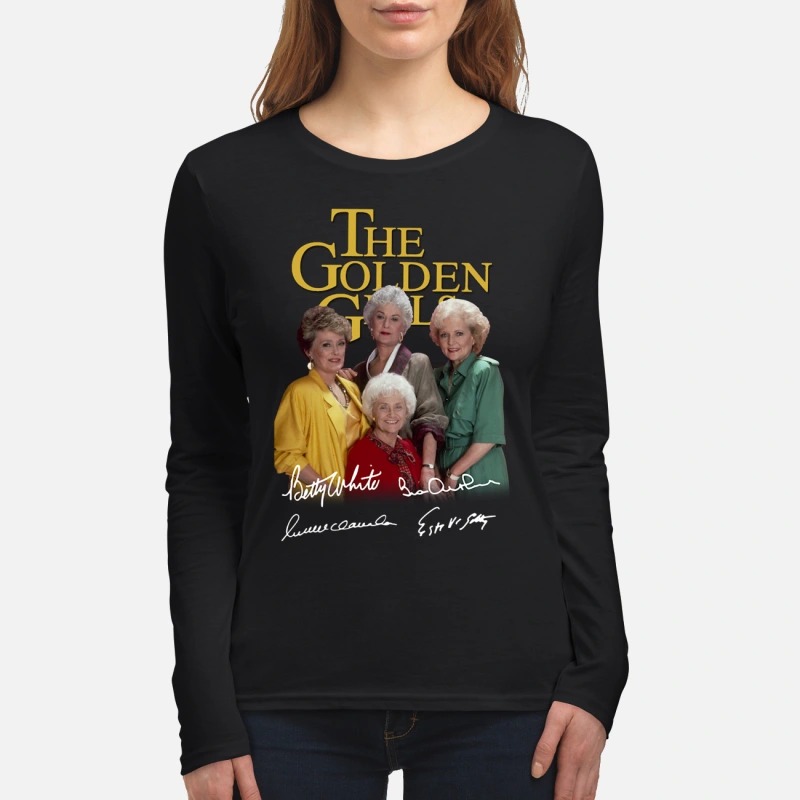 The Golden girl signatures women's long sleeved shirt