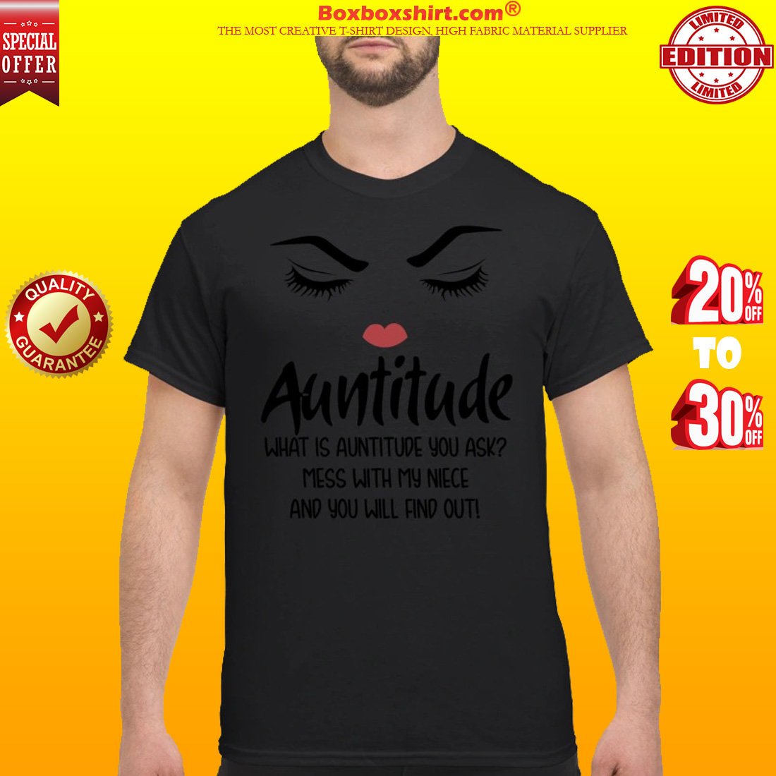Auntitude what is auntitude you ask mess with my niece classic shirt