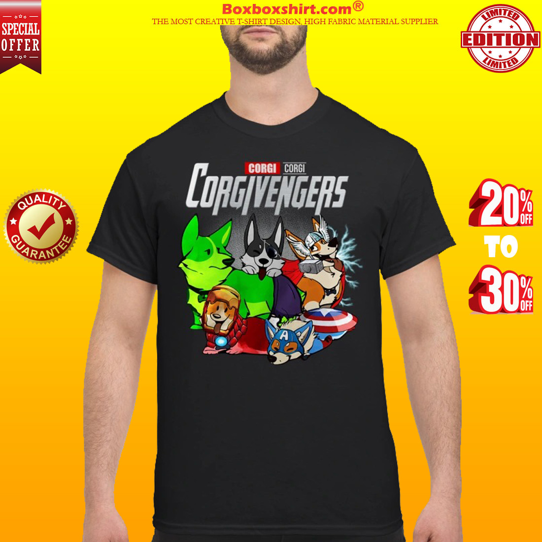 Corgi avengers Corgivengers shirt