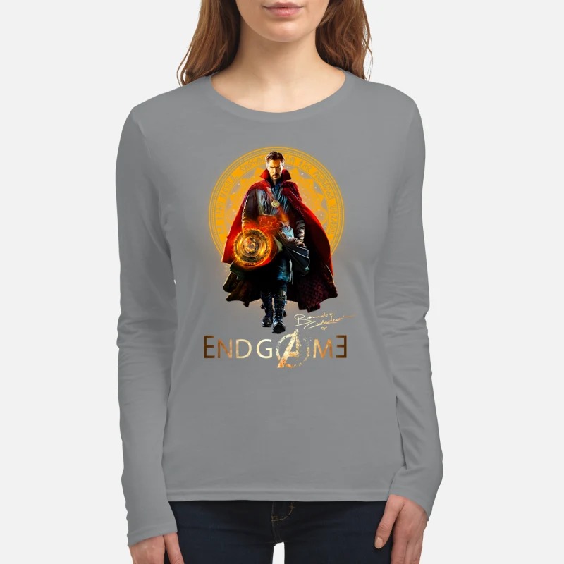 Doctor Strange Endgame signature women's long sleeved shirt