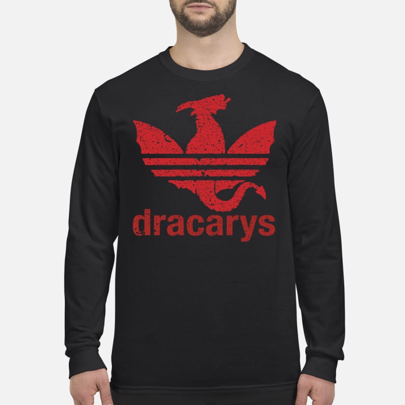 Dracarys adidas men's long sleeved shirt