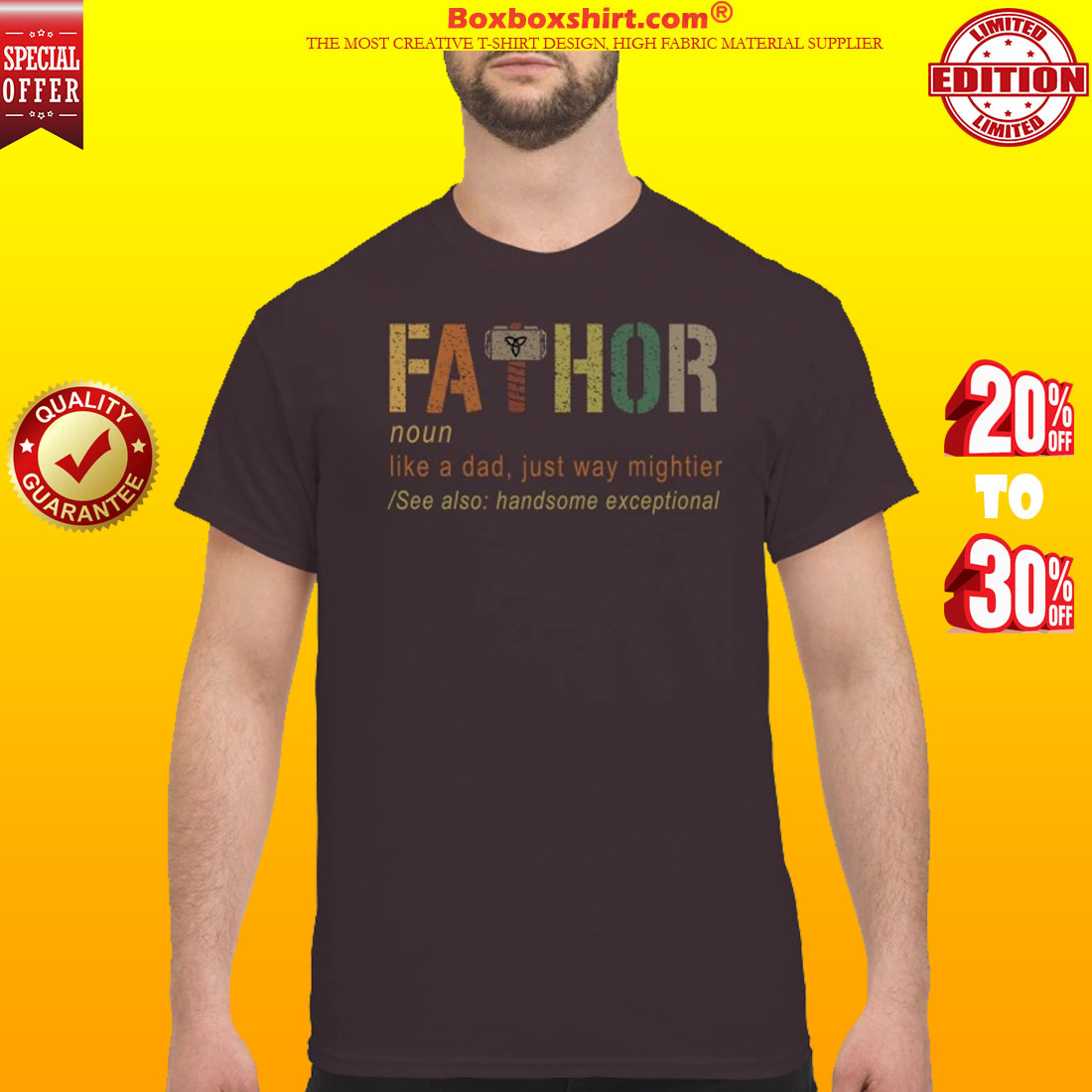 Fathor defination like a dad mightier shirt
