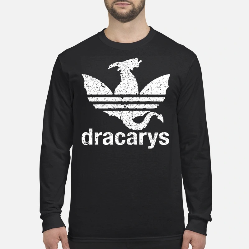 Game of thrones dracarys adidas men's long sleeved shirt