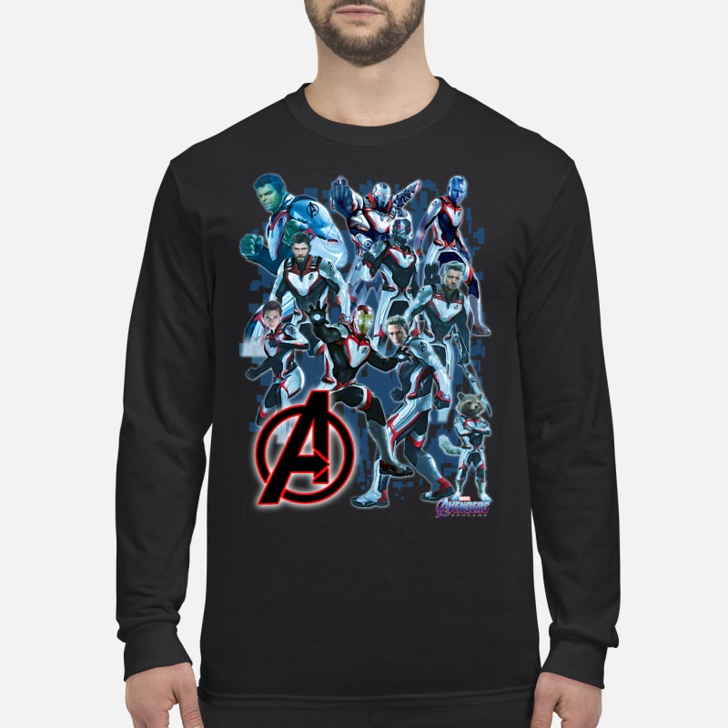 Marvel Avengers Endgame men's long sleeved shirt