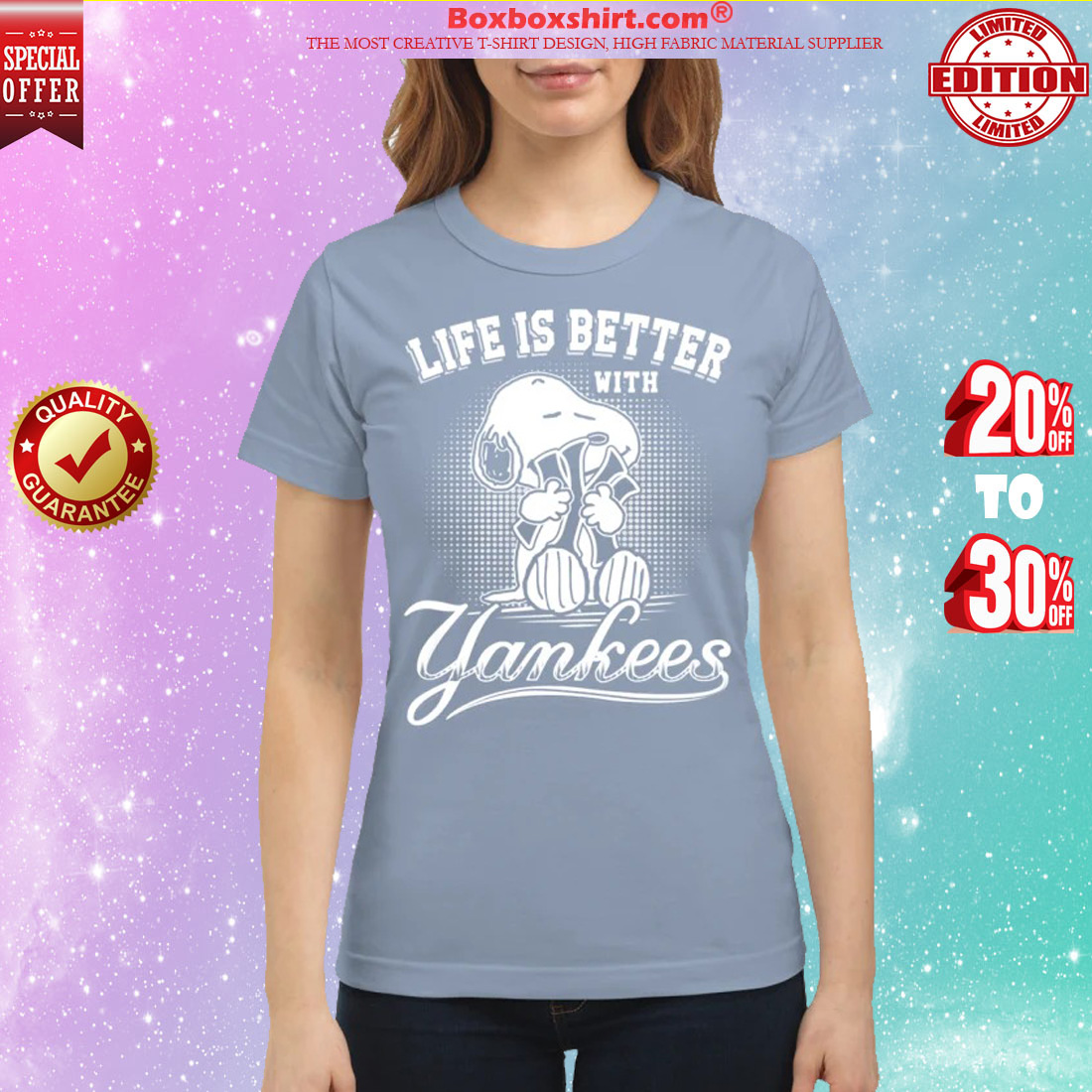 Snoopy life is better with Yankees classic shirt