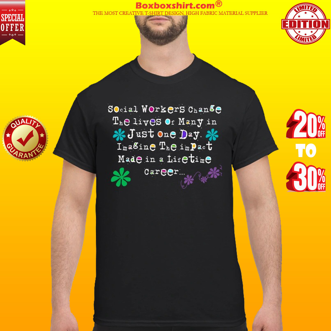 Social workers change the lives lof many in just one day shirt
