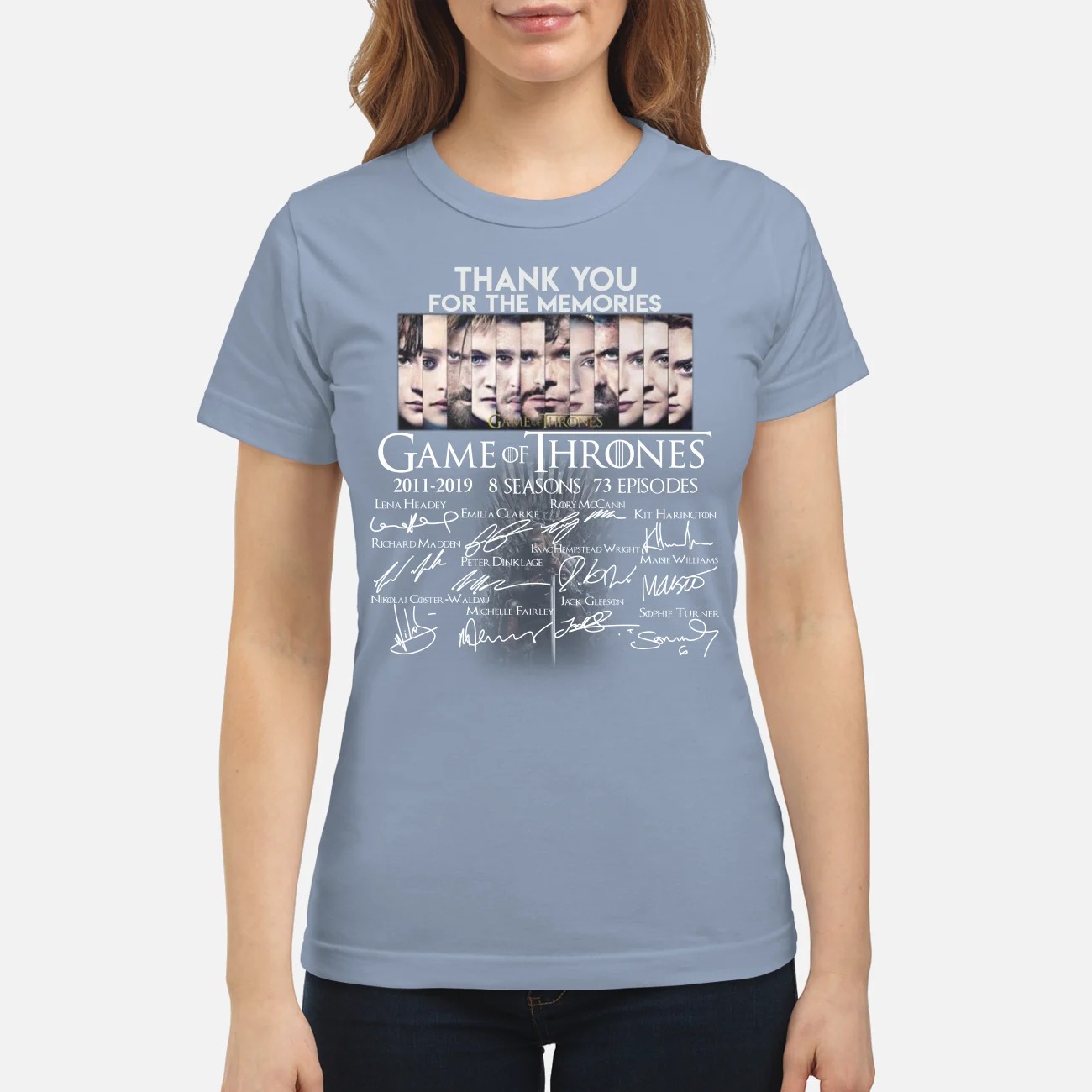 Thank you for the memories Game of Thrones classic shirt