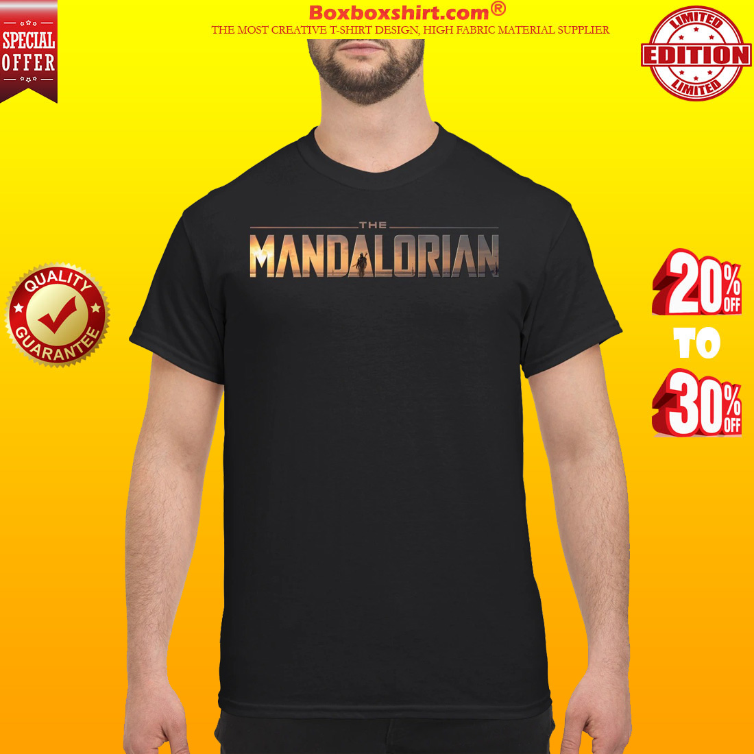 The mandalorian star wars classic shirt