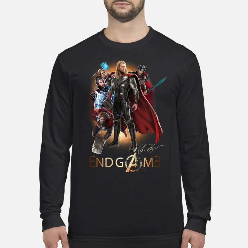 Thor Avengers Endgame men's long sleeved shirt