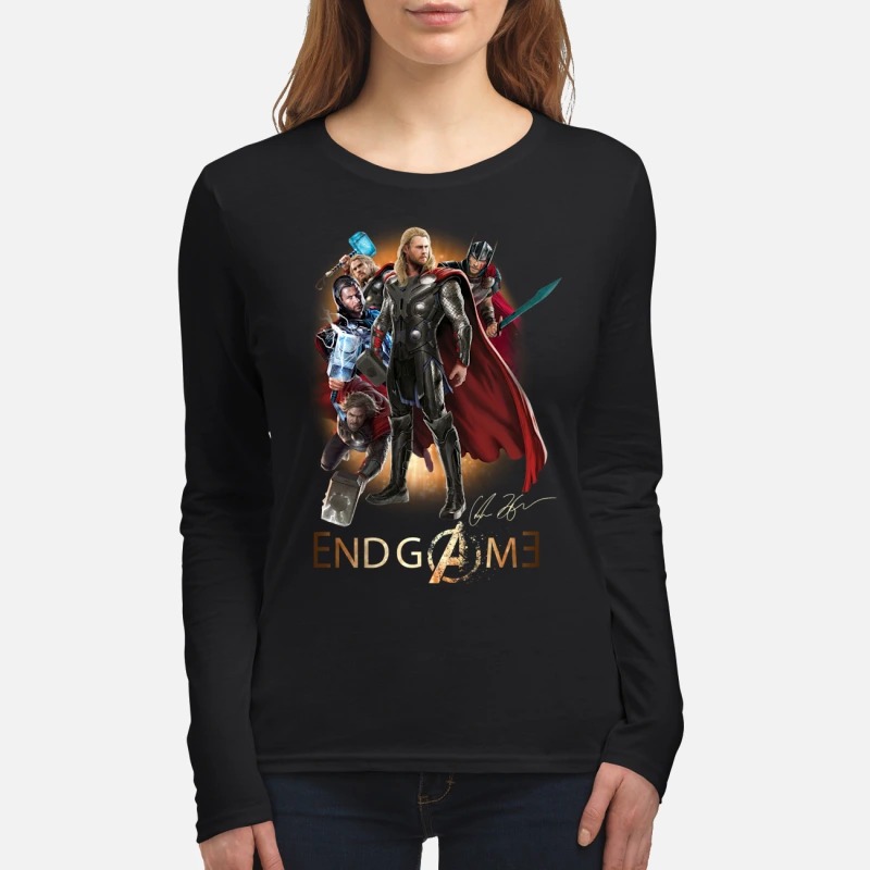 Thor Avengers Endgame women's long sleeved shirt
