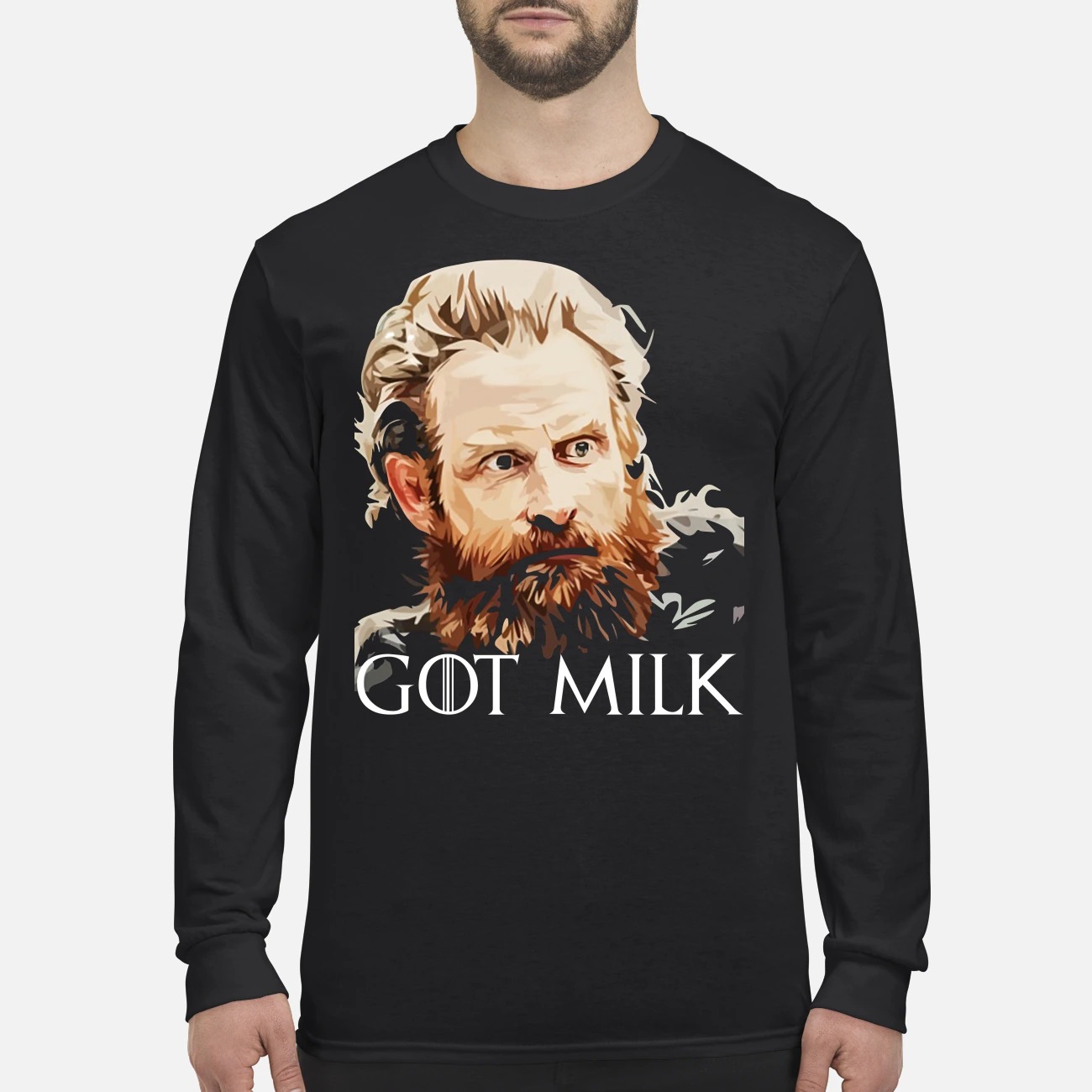 Tormund Giantsbane got milk men's long sleeved shirt