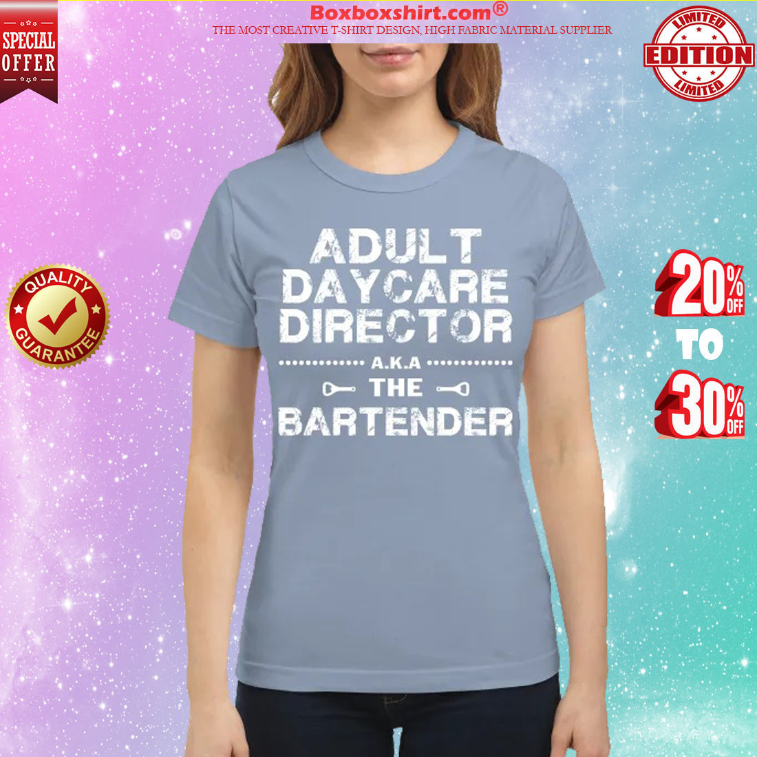 Adult daycare director the bartender shirt