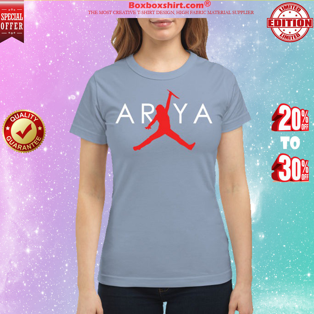 Arya Stark jordan jump classic shirt