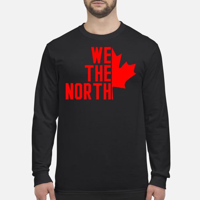 Canada We the North men's long sleeved shirt
