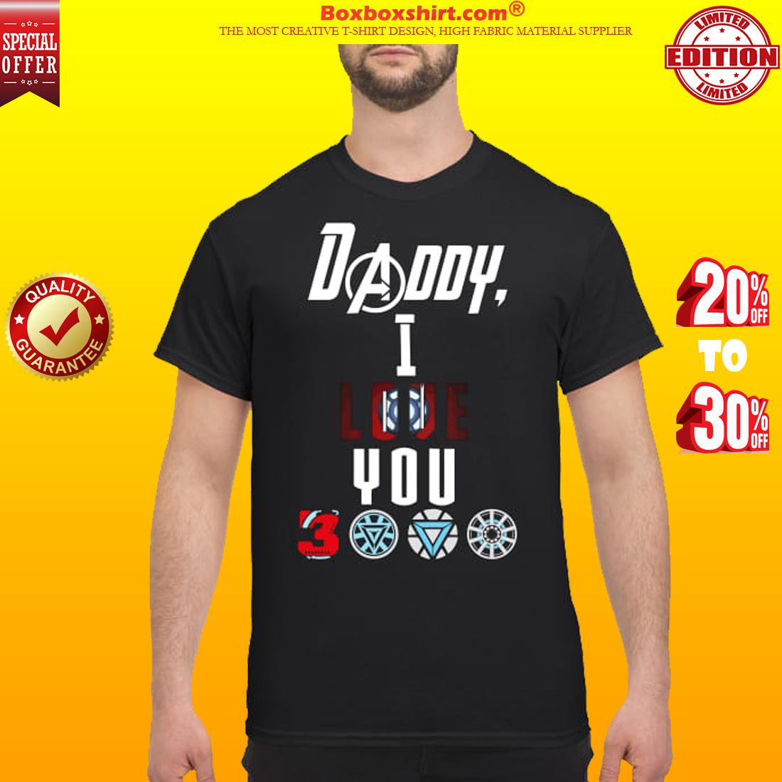 Daddy I love you 3000 classic shirt