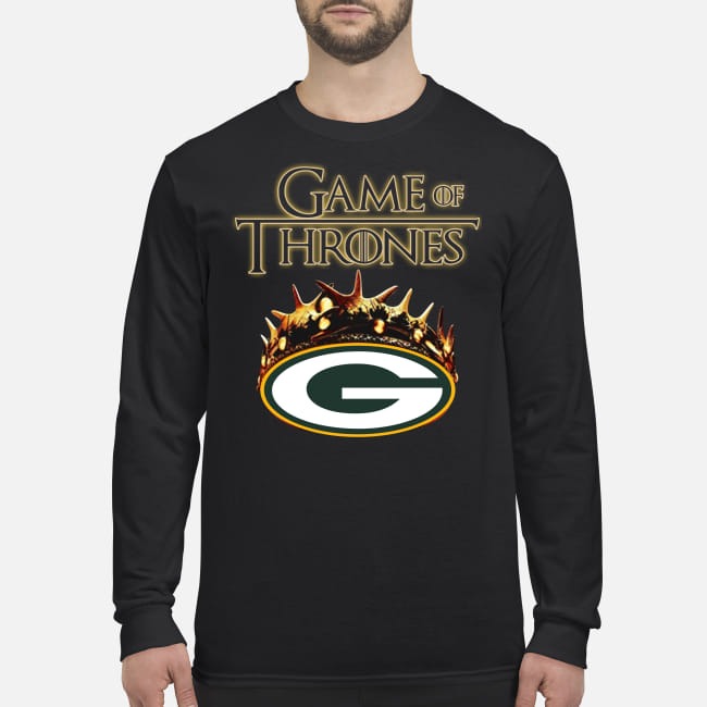 Game of Thrones Green Bay Packers men's long sleeved shirt