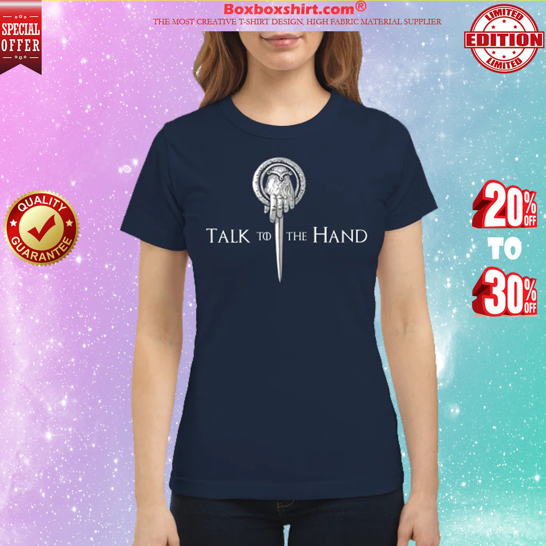 Game of Thrones talk to the hand classic shirt