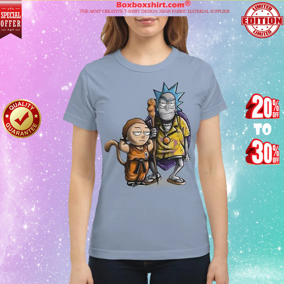 Rick and Morty dragon ball classic shirt