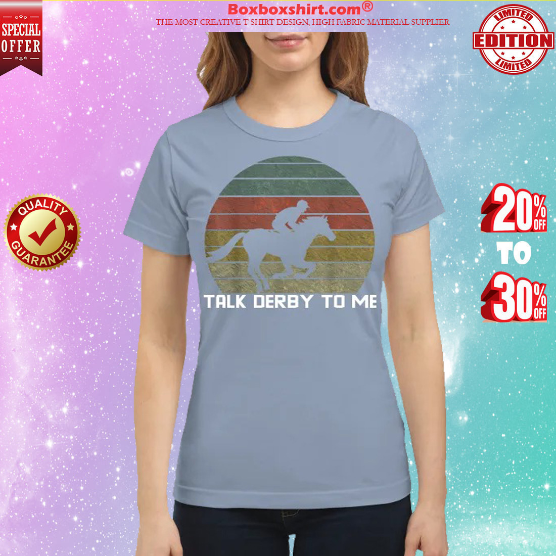 Talk derby to me horse racing classic shirt