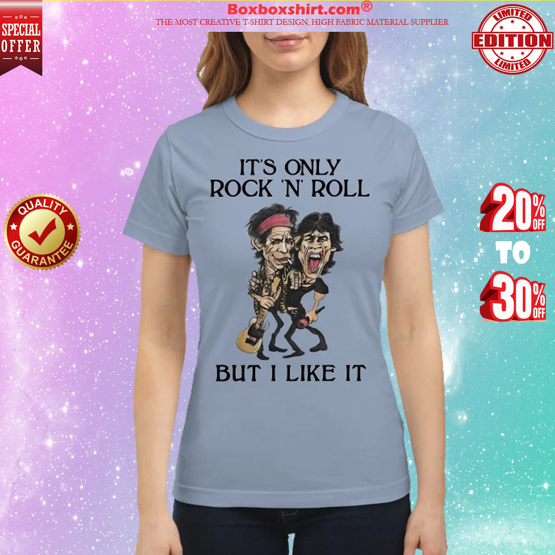 The Rolling Stones It's only rock and roll but I like it classic shirt