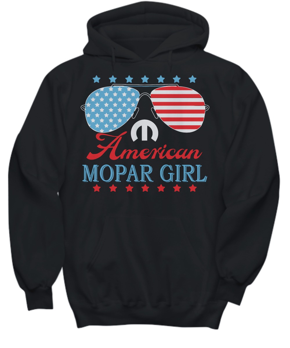American mopar girl shirt and hoodie