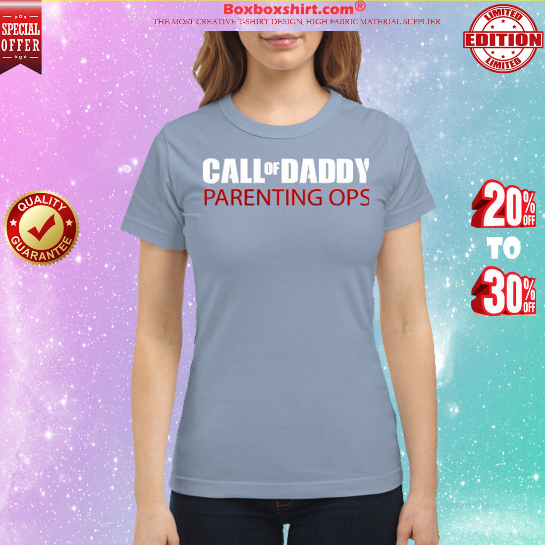 Call of daddy parenting ops classic shirt
