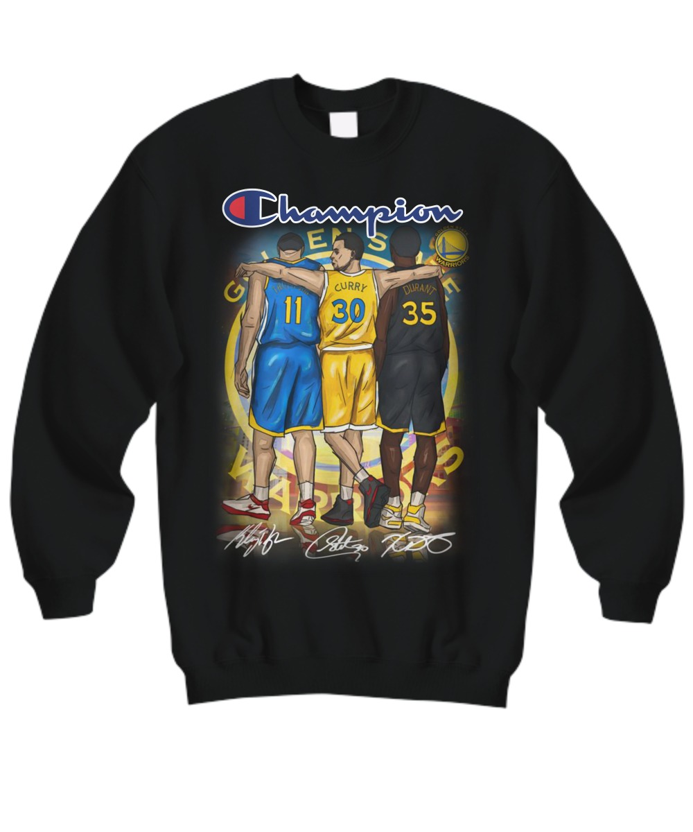 Champion Thompson Curry Durant sweatshirt