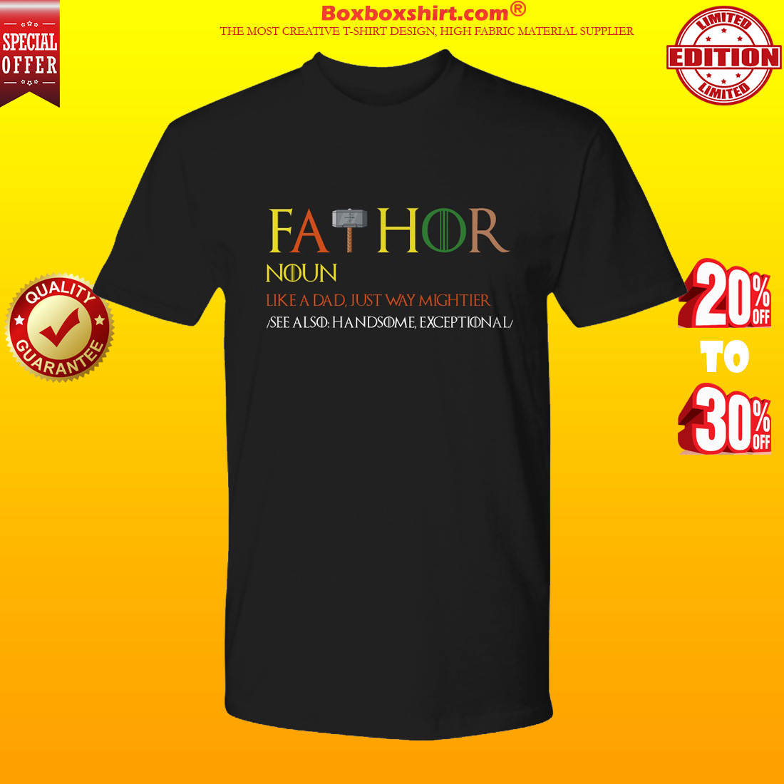 Game of Thrones fathor like a dad just way mightier premium shirt