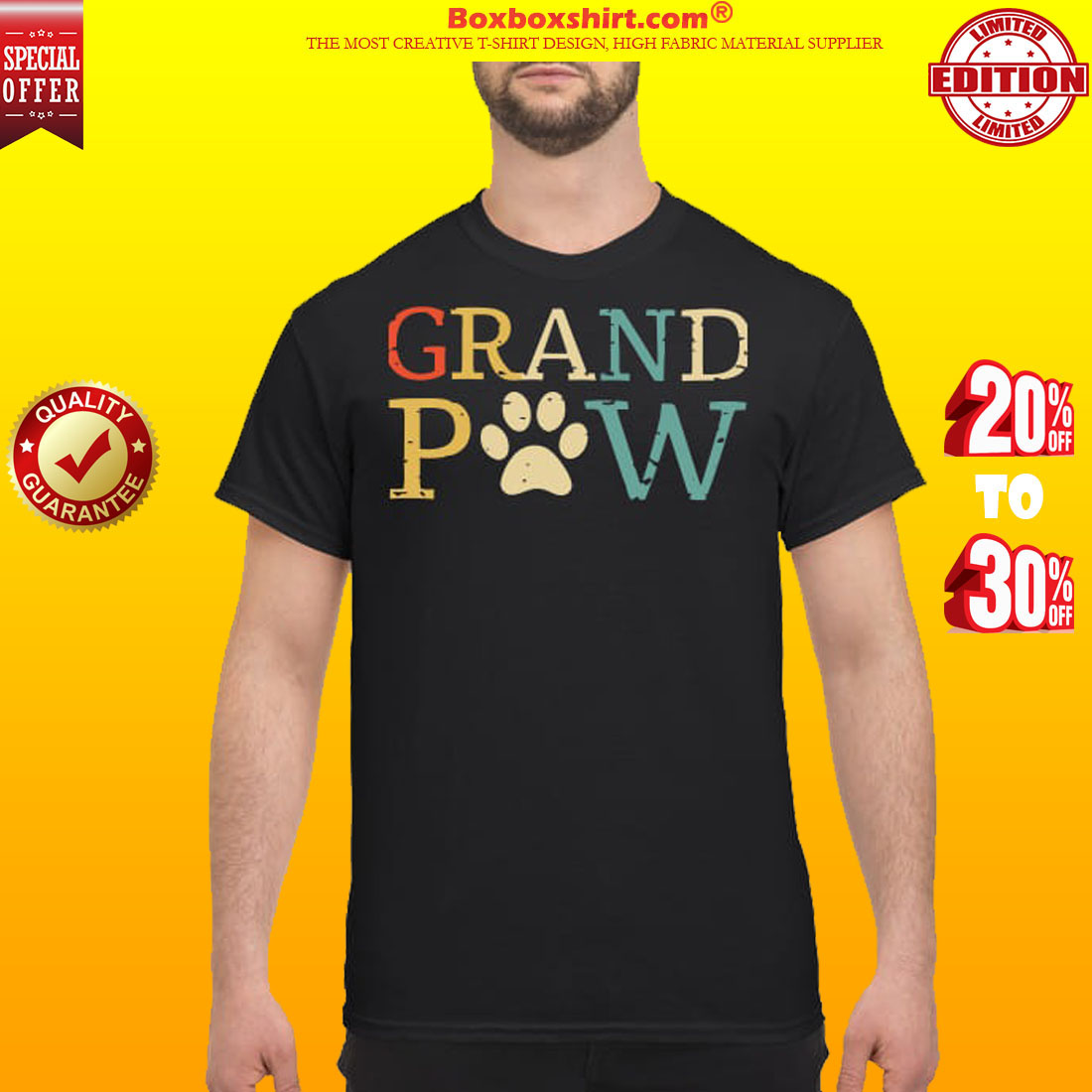 Grand paw shirt