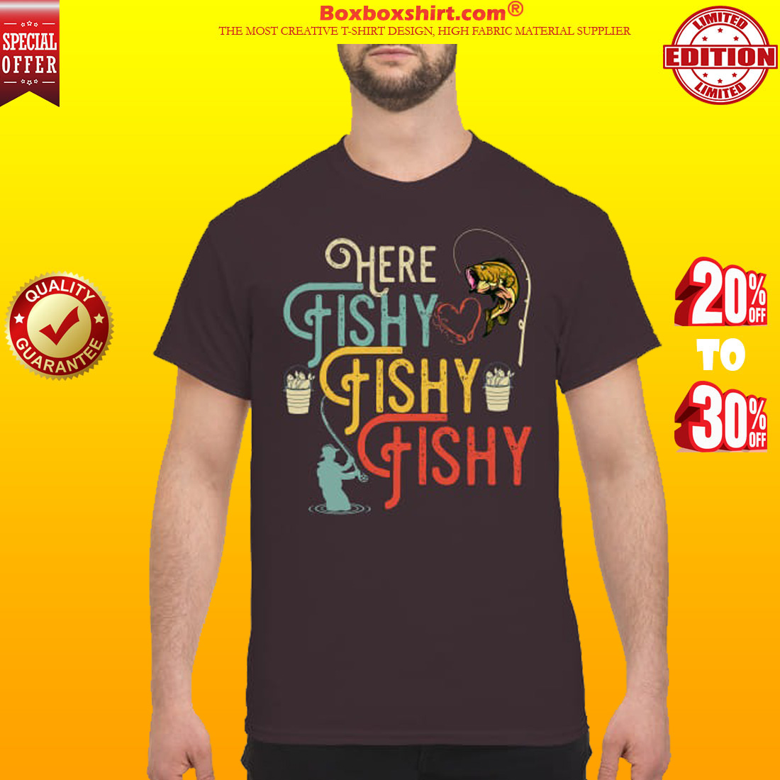 Here fishy fishy fishy classic shirt
