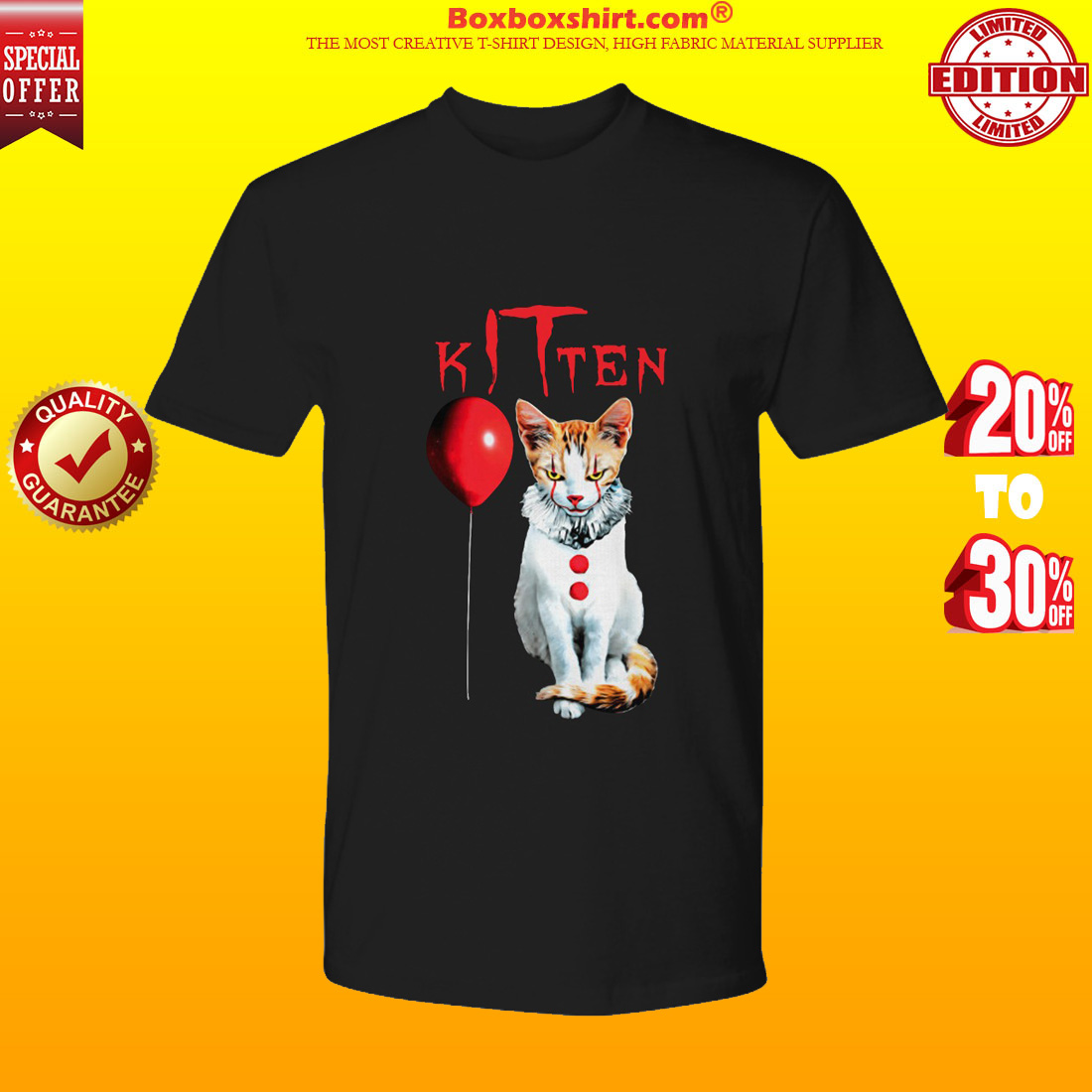 IT kitten cat premium tee shirt