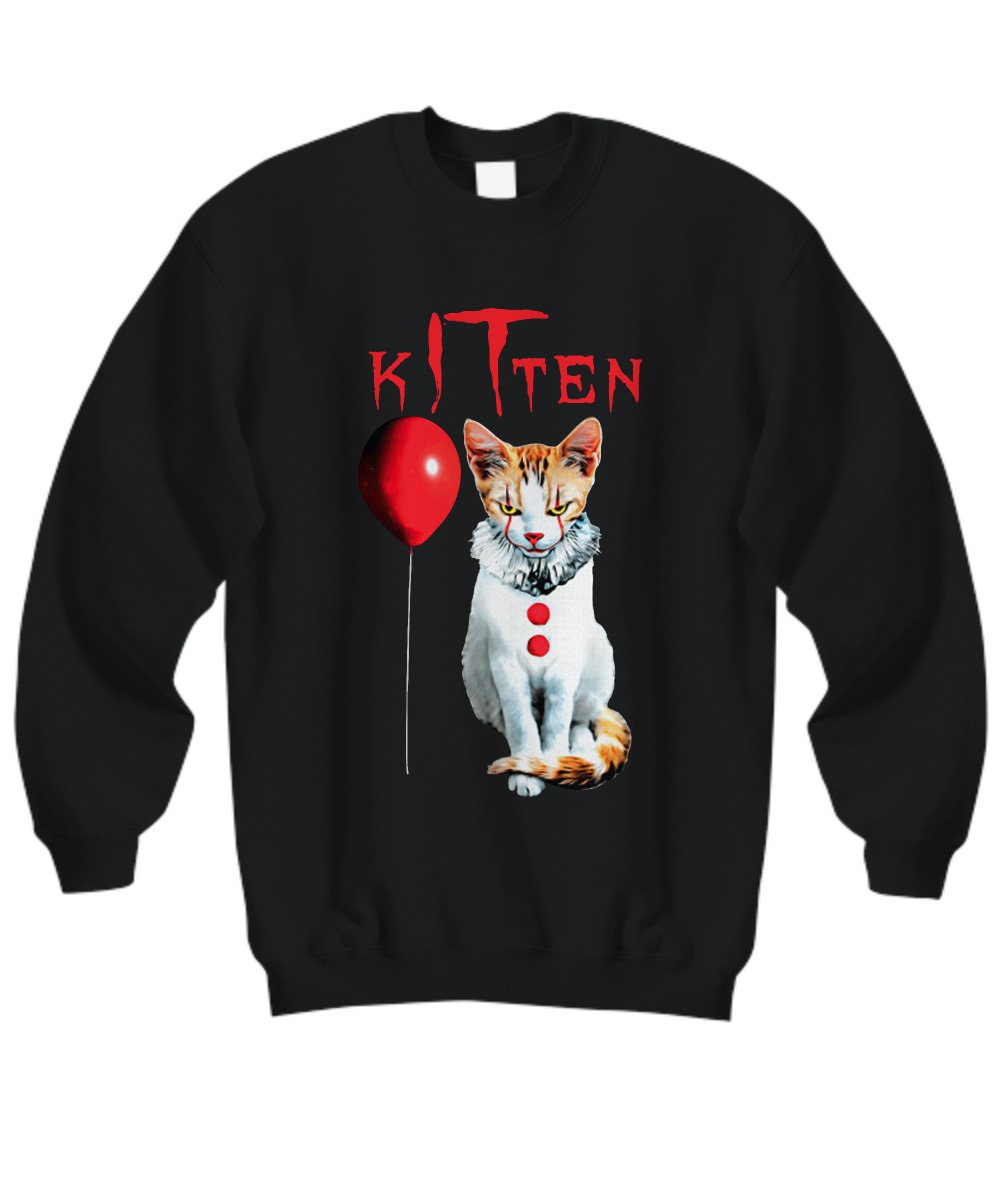 IT kitten cat sweatshirt