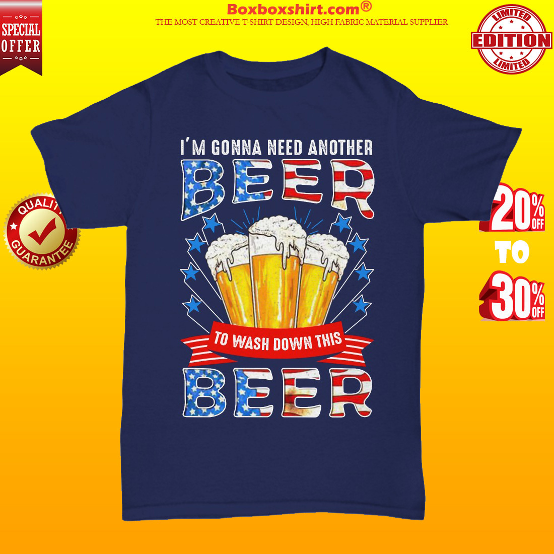 I'm gonna need another beer to wash down this beer unisex tee shirt
