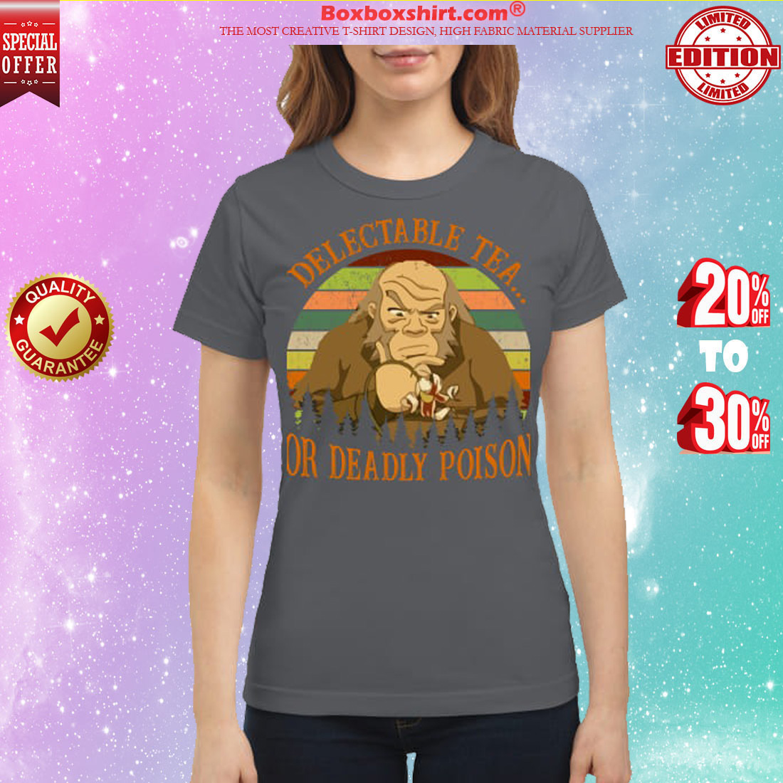 Iroh delectable tea or deadly poison classic shirt