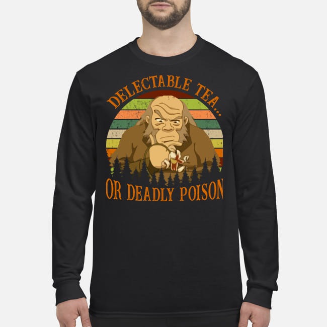 Iroh delectable tea or deadly poison men's long sleeved shirt