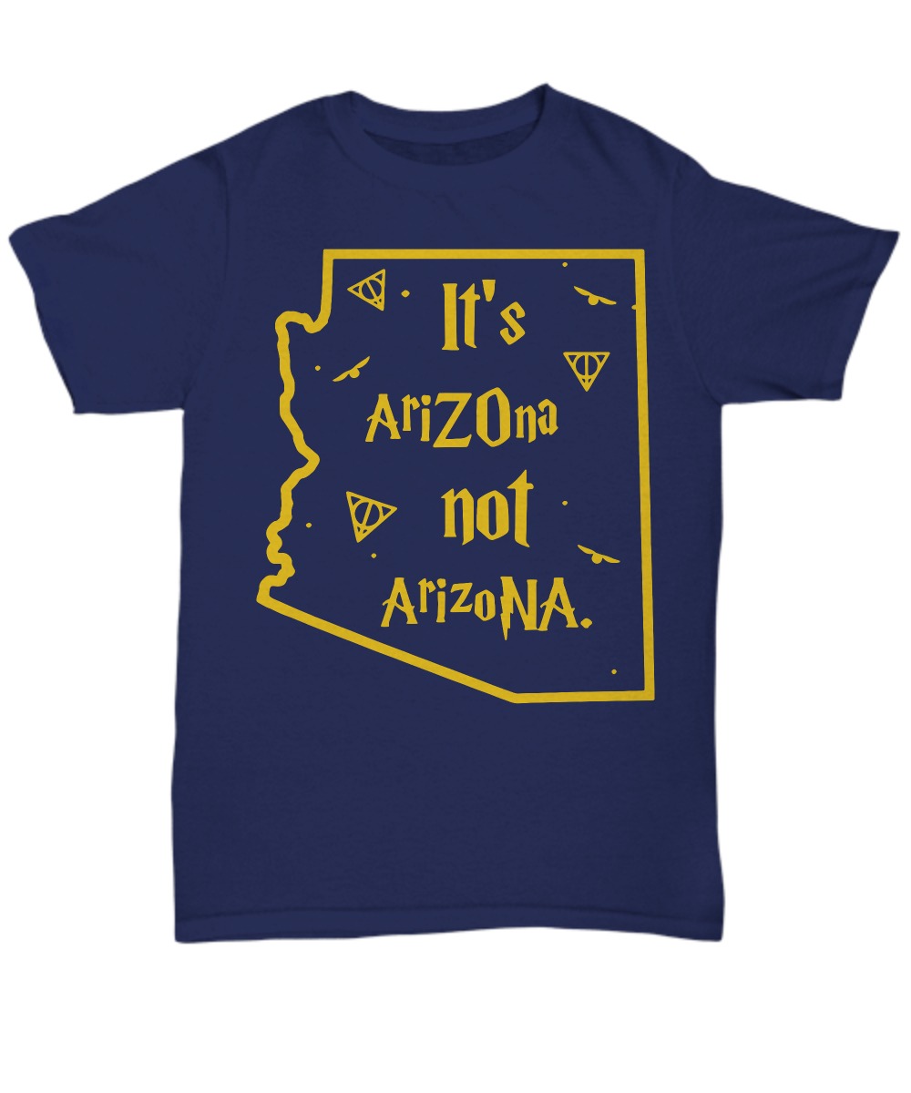 It's AriZOna not ArizoNA unisex tee shirt