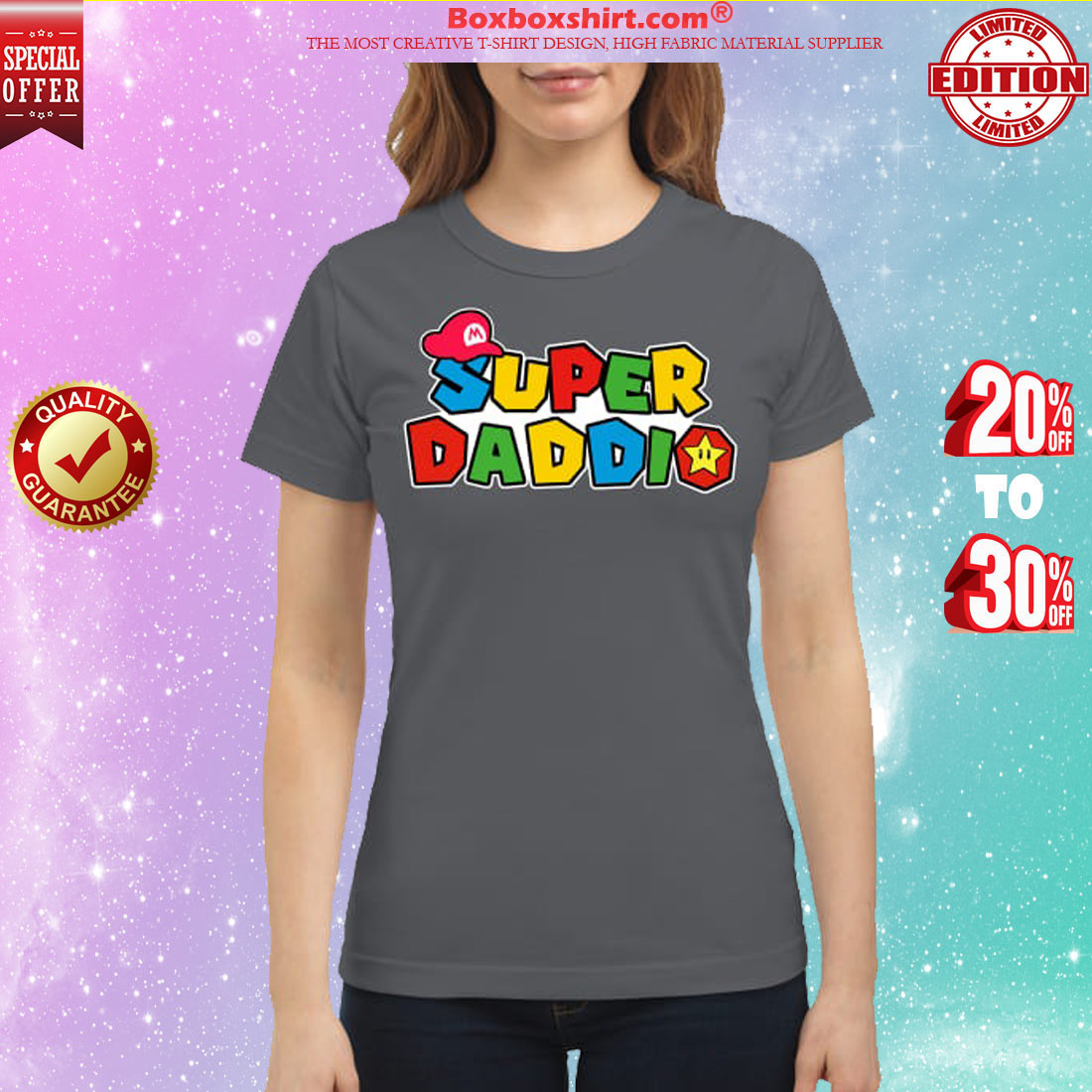 Mario Super daddio classic shirt