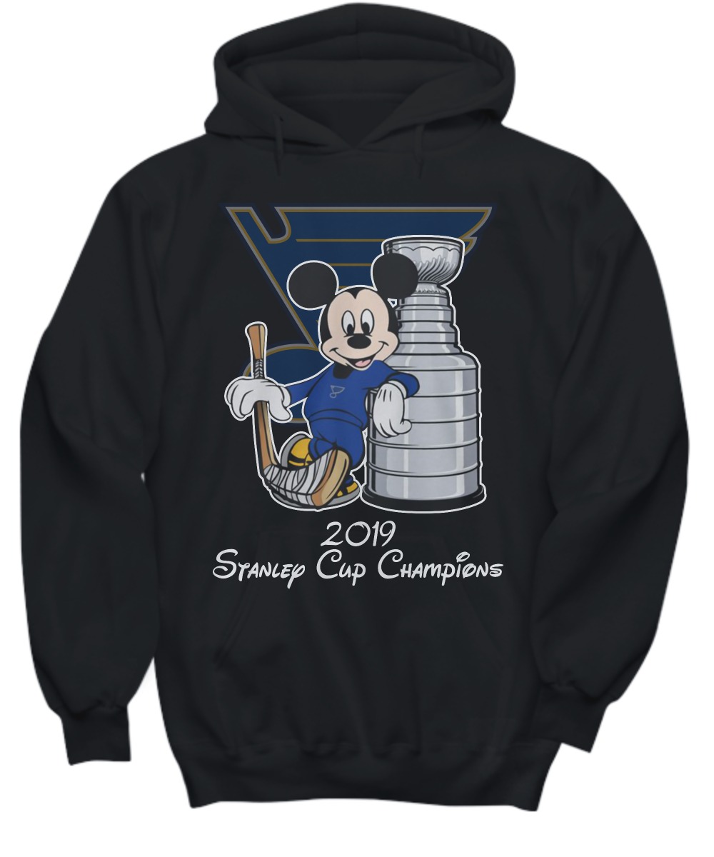Mickey mouse 2019 Stanley cup champions shirt and hoodie