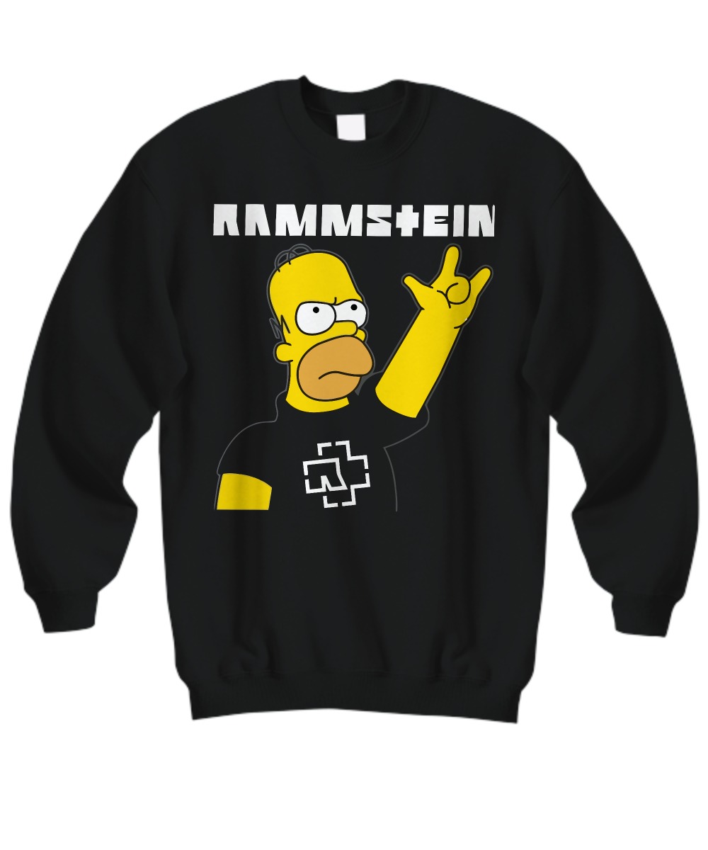 Rammstein simpson sweatshirt