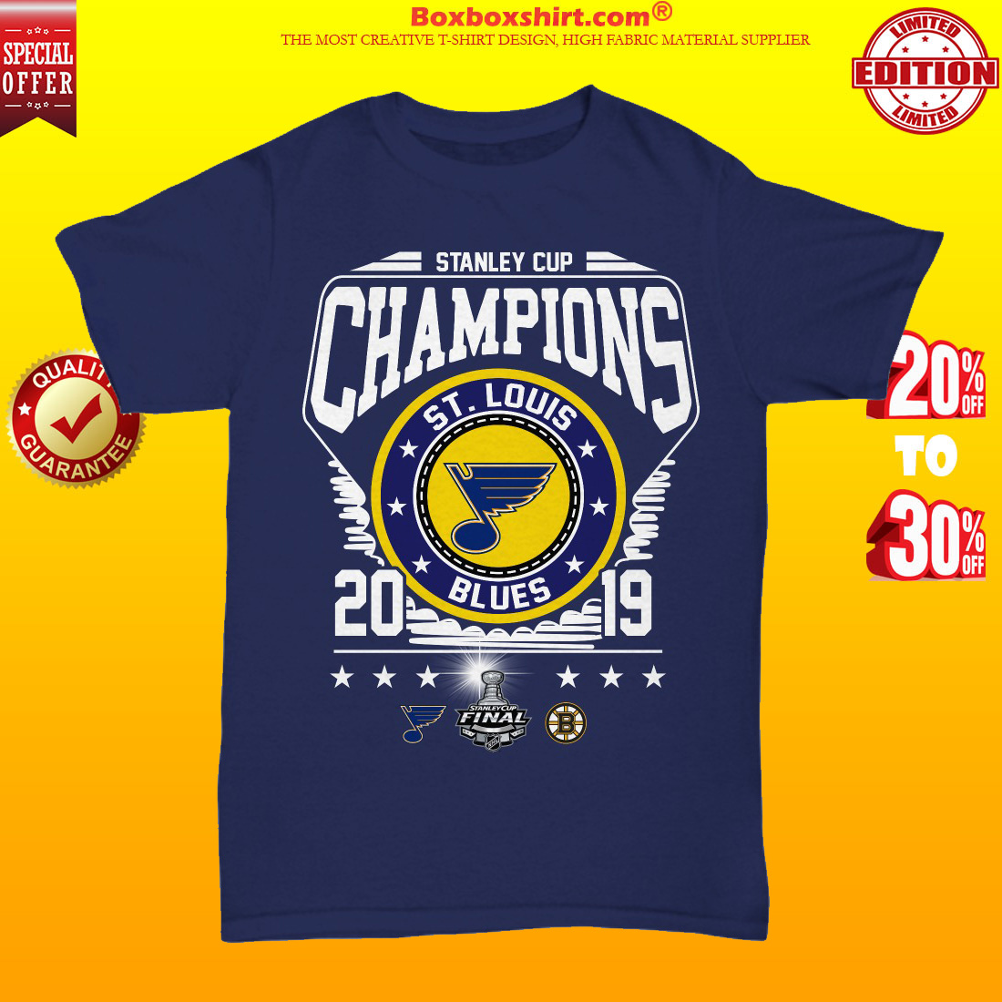Stanley cup champions 2019 St Louis Blues unisex tee shirt