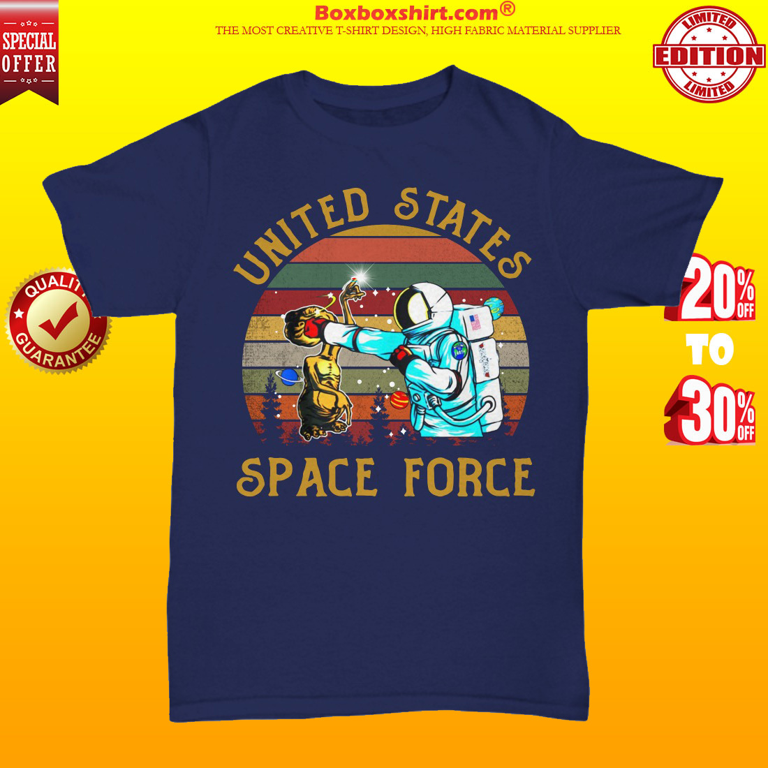 United states space force unisex tee shirt